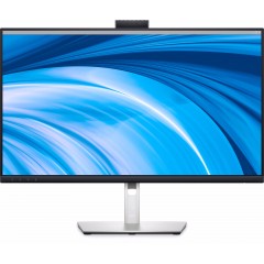Dell 27" Video Conferencing Monitor : C2723H - 16:9 Aspect, FHD 1920 x 1080, Cam + Mic, 60Hz Refresh, Contrast 1000:1, Pitch 0.31, Brightness 300 cd/m2, Response 8ms, FWZLBJ3